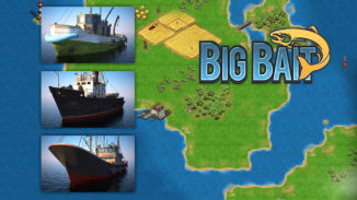 Big Bait, das Spiel mit den Schiffen