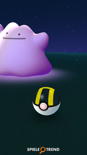 Ditto mit Hyperball fangen