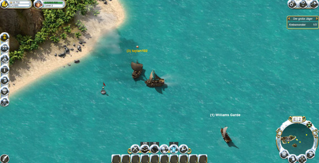 Free2Play Actionspiele und Kämpfe in Echtzeit (Pirate Storm)