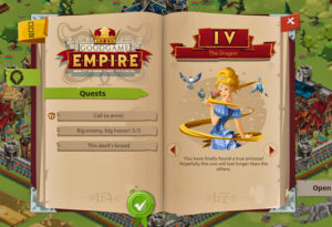 Das Questbuch im Browsergame