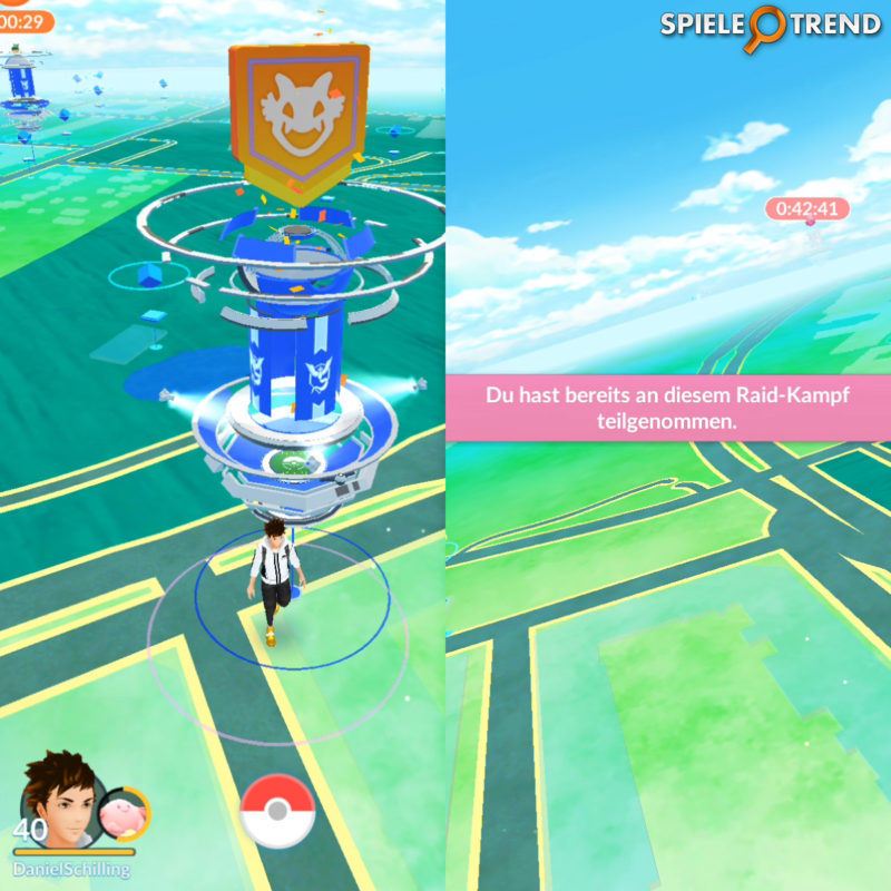 Pokémon GO Raid Gym Arena