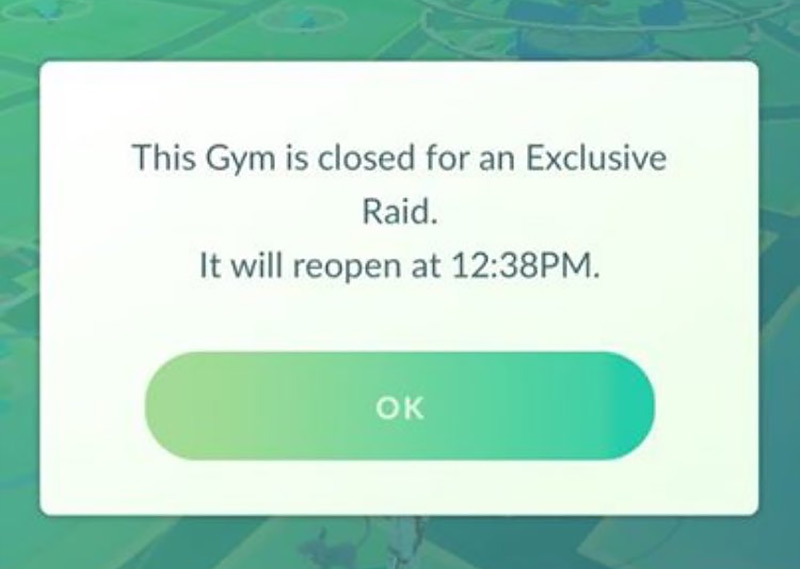 Exclusive Gym Raid