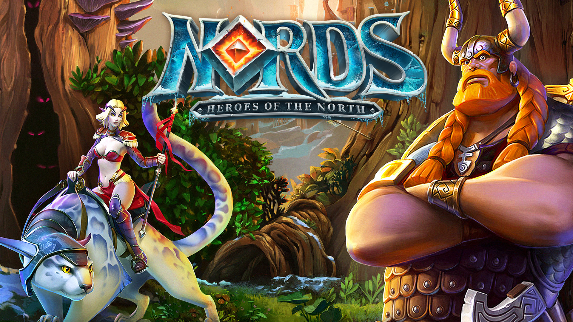 Nords Heroes of the North FantasyMMO mit Drachen, Orks und Elfen