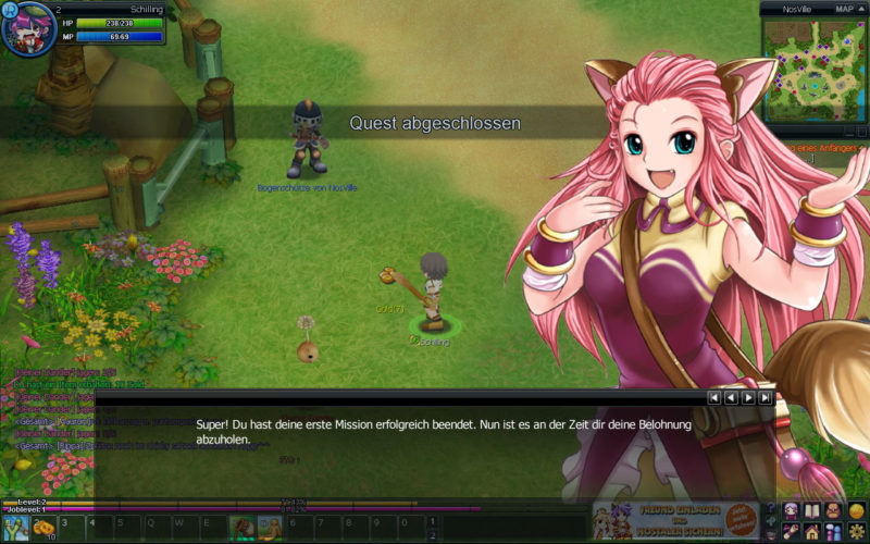 NosTale Cooles Comic MMORPG, kostenloses Online Clientgame Spieletrend