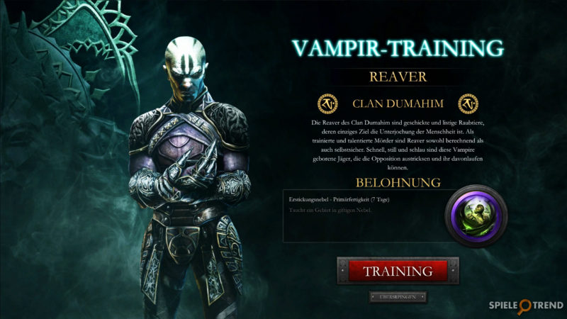 Nosgoth Onlinespiel Vampir