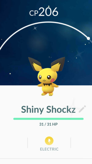 Shiny Pichu (Pokémon GO)