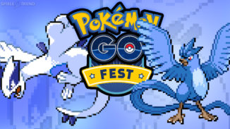 Pokémon GO Fest mit Lugia und Arktos