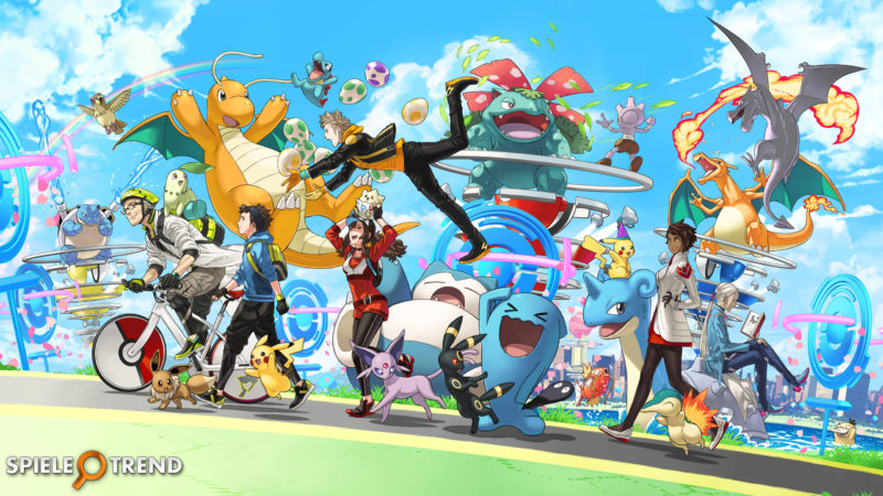 Pokémon GO Jubiläum Wallpaper