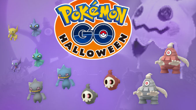 Pokémon GO zu Halloween