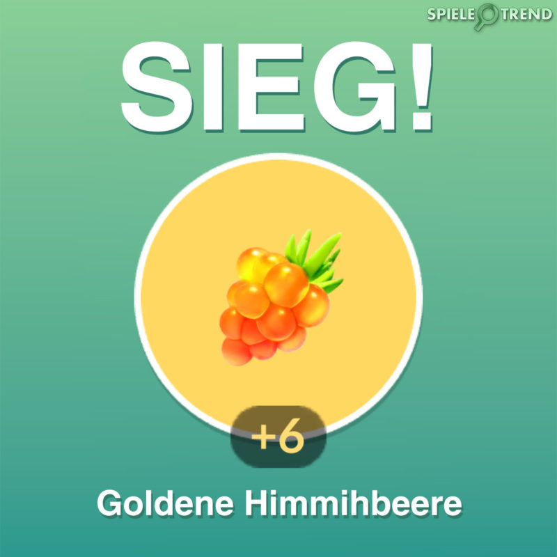 Goldene Himmihbeeren aus dem Pokémon GO Raid