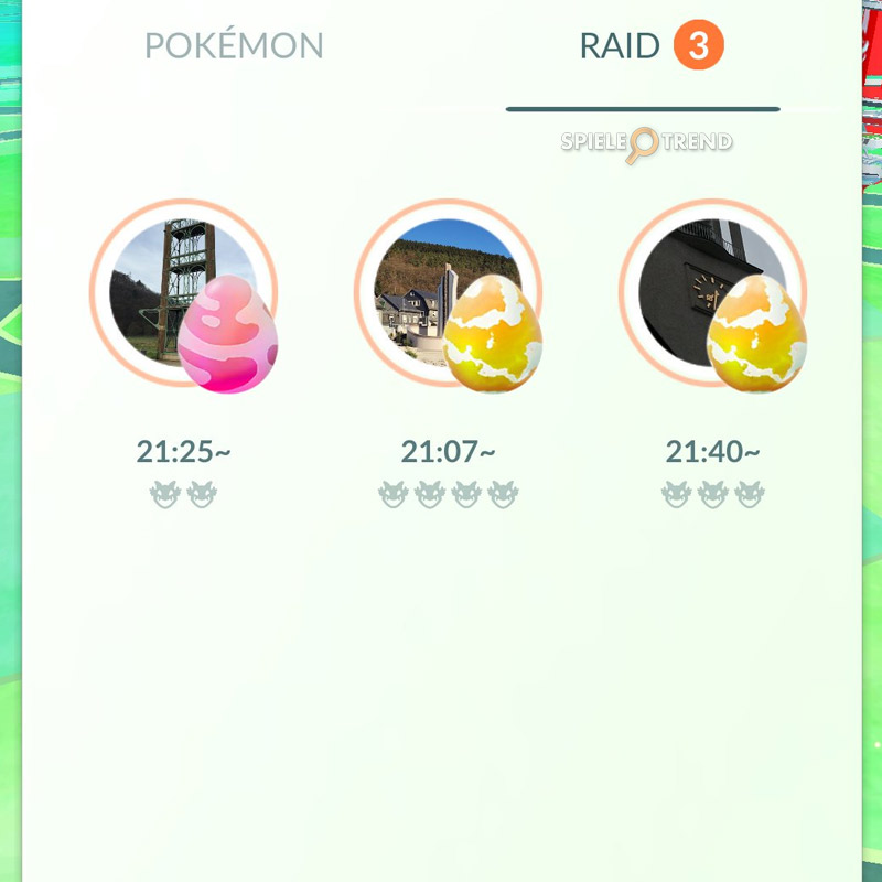 Pokémon GO Raids Ende