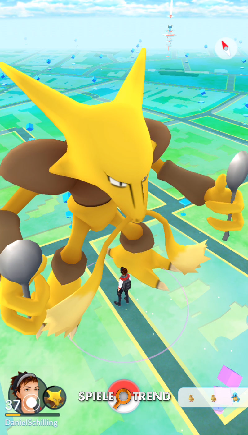 Pokémon GO: Lustiger Bug ermöglicht XXL-Pokémon - Spieletrend