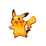 Pokémon Pokédex Nummer 25 Pikachu Shiny