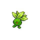 Pokémon Pokédex Nummer 43 Myrapla Shiny