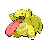 Pokémon Pokédex Nummer 108 Schlurp Shiny