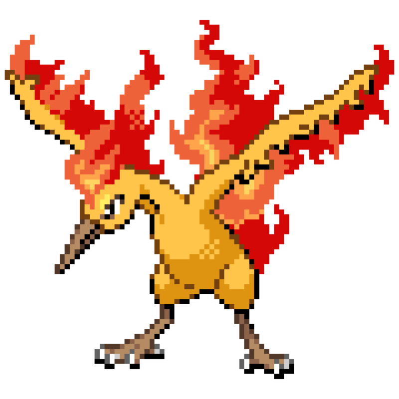 Pokémon Pokédex Nummer 146 Lavados.