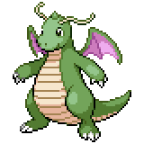 Pokémon Pokédex Nummer 149 Dragoran Shiny