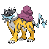Pokémon Pokédex Nummer 243 Raikou