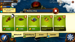 Der Shop von MonkeyBay