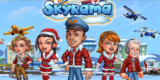 Silvester im Flughafen Browsergame Skyrama