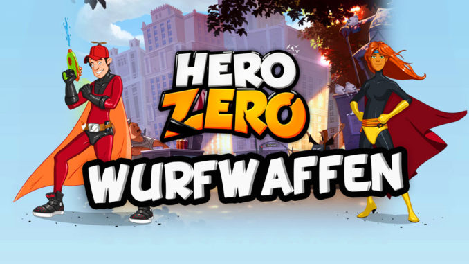 Neues Wurfwaffen Update im Hero Zero Browsergame